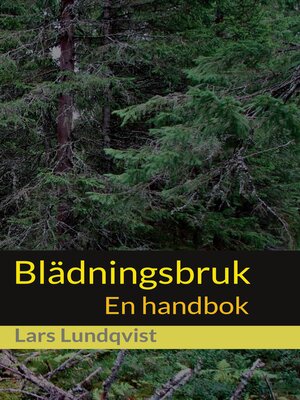 cover image of Blädningsbruk